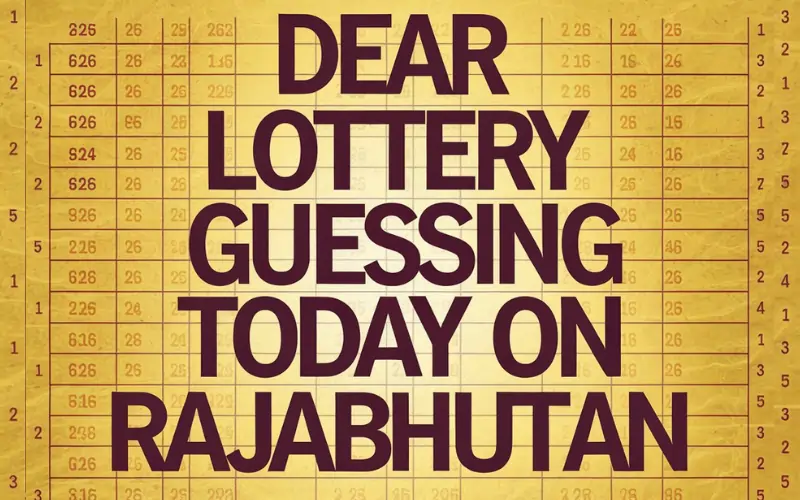 dear lottery guessing