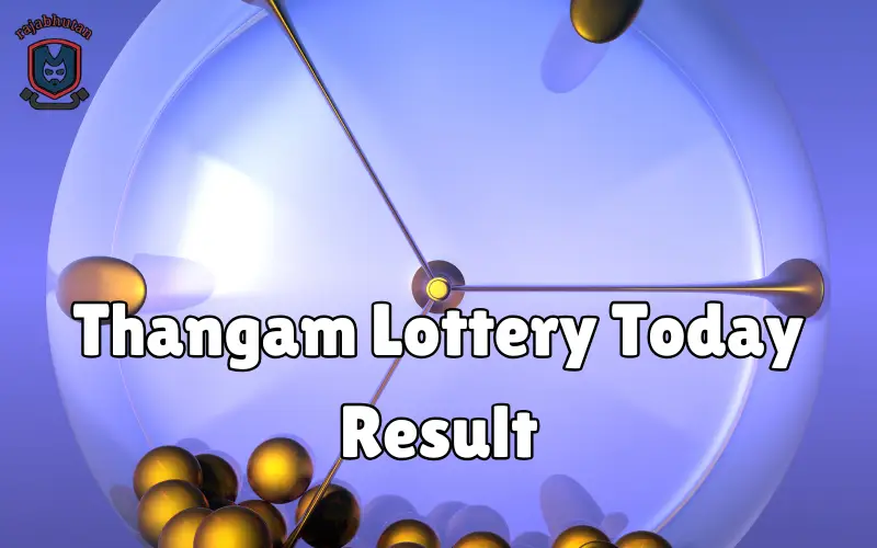 thangam lottery today result