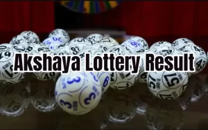 akshaya lottery result