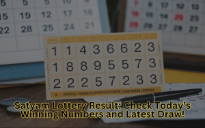 satyam lottery result