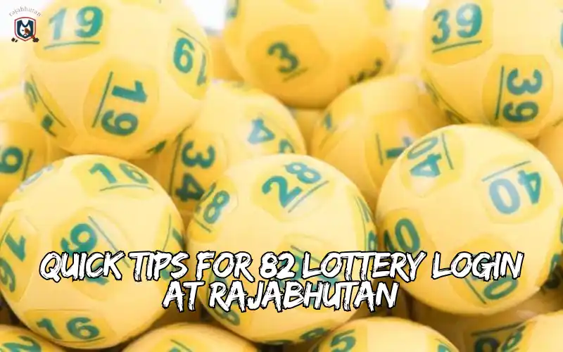 82 lottery login