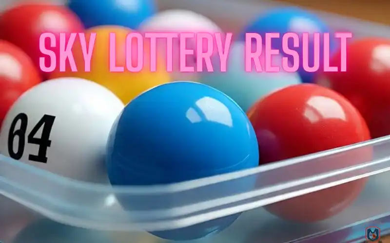 sky lottery result